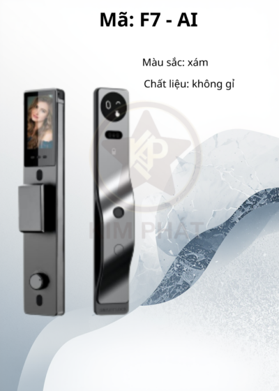 Khóa cửa thông minh - Mã: F7-AI