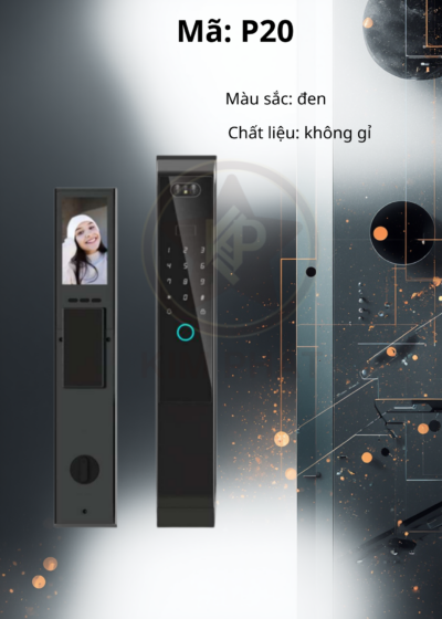 Khóa cửa thông minh - Mã: P20